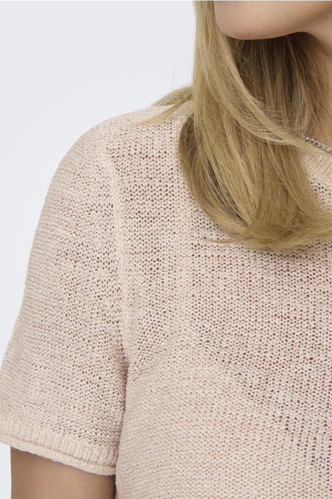 ONLSUNNY S/S PULLOVER NCA KNT 15254282 Pumice Stone